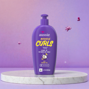 Aussie Miracle Curls Leave-In Detangling Milk