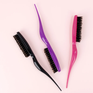 Three Rows Bristle Teasing Hair Brush