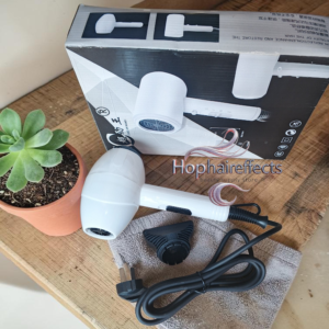 White Hairdryer Set